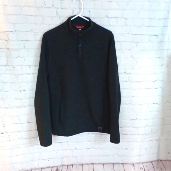 GERRY‎  Mens Gray Warm Snap Up Jacket M - Picture 1 of 8